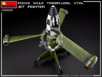 Focke-Wulf Triebflügel VTOL Jet Fighter MiniArt 40009 skala 1/35