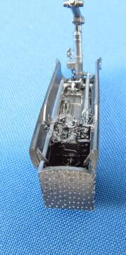 Mikoyan MiG-27 wheel bays (designed to be used with Trumpeter kits) Metallic Details MDR48101 skala 1/48