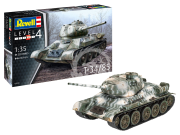 Czołg T-34/85 - Revell 03319 skala 1/35