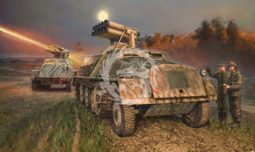 15 cm Panzerwerfer 42 auf sWS Italeri 6562 skala 1/35