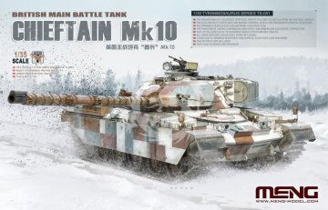 Chieftain Mk.10 British Main Battle Tank - Meng Model S-051 skala 1/35
