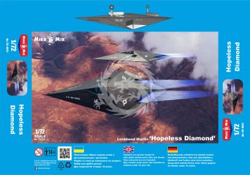 PRZEDSPRZEDAZ - Myasishchev M-50 - MikroMir 144-038 skala 1/144 