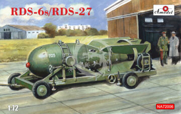 PRZEDSPRZEDAZ - Soviet hydrogen bomb RDS-6s/RDS-27 - Amodel NA72006 skala 1/72