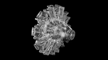 Bramo 323 Fafnir Radial Engine - Metallic Details MDR72125 skala 1/72