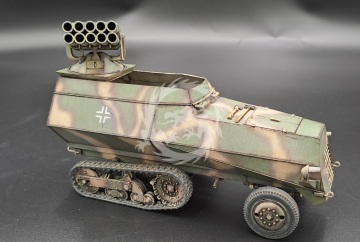 Somua Nebelwefer 42 - KM Model KM-35007 Wydruk 3D skala 1/35 