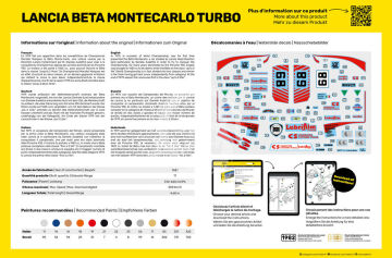  Lancia Beta Montecarlo Turbo - Heller 80741 skala 1/24