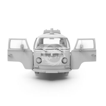 VOLKSWAGEN T2 Model 1967 Airport Bus - AK Interactive AK35033 skala 1/35 