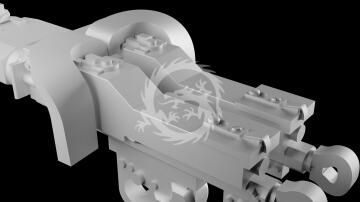 MG 81Z Aircraft Machine Gun – 3D Printed Detail Set - Metallic Details MDR72135 skala 1/72