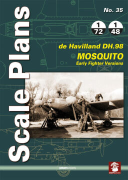Scale Plans - de Havilland DH.98 Mosquito, Early Fighter Versions nr. 35 