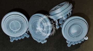 Zaz wheels + decorative covers - Start43 St141 skala 1/24