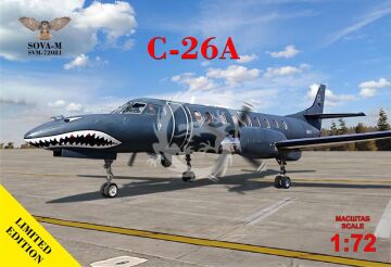 NA ZAMÓWIENIE - C-26A Metroliner (Barbados / Mexico) - Sova-M SVM-72081 skala 1:72 