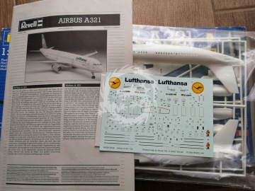 Airbus A321 Lufthansa Revell 04236 skala 1/144