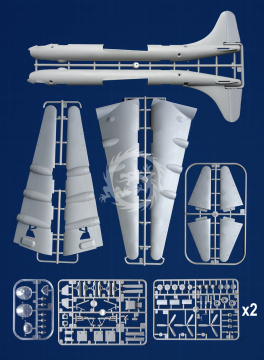 Convair B-36D/F/H/J Peacemaker Roden 337 skala 1/144