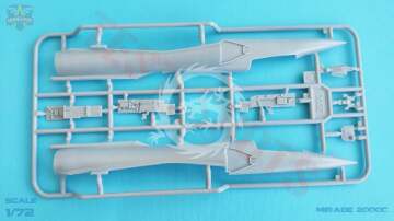 Model plastikowy Mirage 2000C multirole jet fighter, ModelSvit, MSVIT 72063, skala 1/72