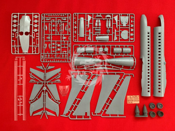 Bombardier CRJ-700 BPK big planes kits 7215 skala 1/72