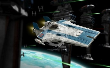 Resistance A-wing Fighter, blue Revell 06773 skala 1:44