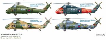 Wessex UH.5 Italeri 2720  skala 1/48