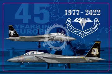 F-15C Eagle Limited Edition - 45 Years in Europe Great Wall Hobby GWH S7205 skala 1/72