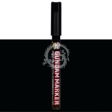 Marker w kolorze czarnym -Gundam Marker Pour Type Black  Mr.Hobby-Gunze GM-301P
