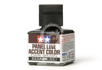 Wash - Panel Line Accent Color (Dark Brown) - 40ml Tamiya 87140