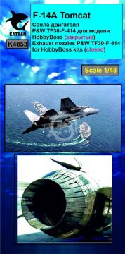 Zestaw elementów do F-14A Tomcat Katran K4853 skala 1/48