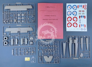 Bristol Scout type C Copper State Models CSM32007 skala 1/32