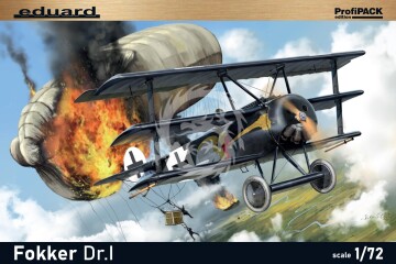 Fokker Dr.I ProfiPack - Eduard 7039 skala 1/72