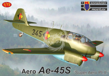 Aero Ae-45S “Super Aero Pt.II.” Kovozávody Prostějov KPM0432 skala 1/72
