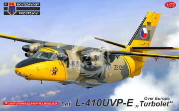 Let L-410UVP-E “Turbolet” Over Europe Kovozávody Prostějov KPM0457 skala 1/72