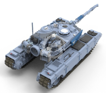 Grizzly Battle Tank Border Model BC-002 skala 1/35