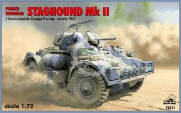 Pojazd wsparcia Staghound Mk II - RPM 72311 skala 1/72