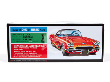 ‘62 Chevy Corvette AMT - AMT1318 skala 1/25