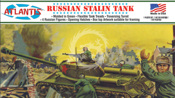 JS-III Stalin Tank - Atlantis A303 skala 1/48