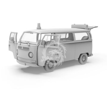 VOLKSWAGEN T2 Model 1967 Airport Bus - AK Interactive AK35033 skala 1/35 