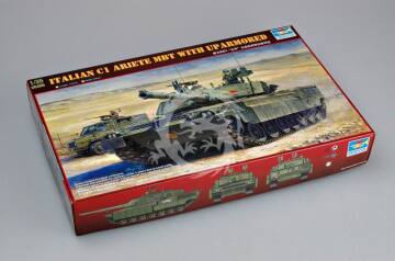 Italian C1 Ariete MBT with uparmored - Trumpeter 00394 skala 1/35