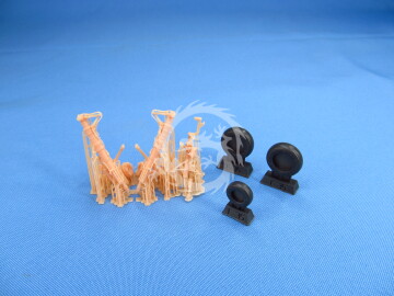  F-35A. Landing gears (Tamiya) Metallic Details MDR48245 skala 1/48 