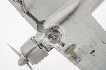 A6M2 Zero Fighter w/Interior of the Engine and Weapons Border Model BF-006 skala 1/35
