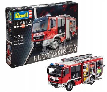 Straż pożarna MAN TGM/Schlingmann HLF 20 VARUS 4x4 - Revell 07452 skala 1/24