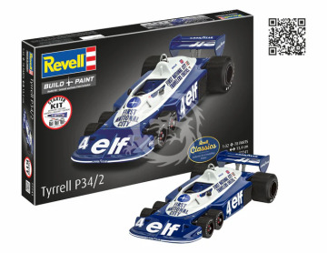 Starter Kit Tyrrell P34/2 6-Wheeler - Revell 77741 skala 1/32