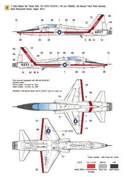 Zestaw kalkomanii T-38C Talon 