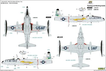 T-33A Shooting Star Late Type T-33 Great Wall Hobby L4821 skala 1/48