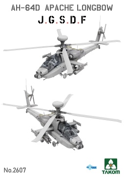  AH-64D Apache Longbow Attack Helicopter J.G.D.S.F.Takom TAK2607 skala 1/35