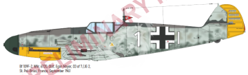PREORDER- Bf 109F-2 Profipack Eduard 70154 skala  1/72