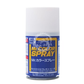 Spray kolor biały Mr.Hobby S-001 White - (Gloss) Spray