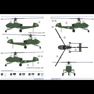 Doblhoff WNF 342 AMP 48008 skala 1/48
