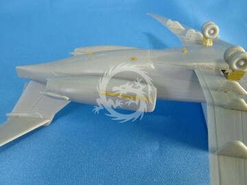 Detailing set for aircraft model MD-87 Metallic Details MD14427 skala 1/144