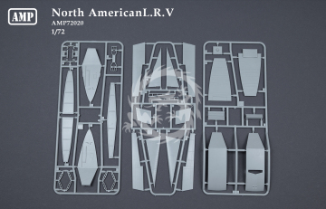North American L.R.V. USAF AMP 72020 skala 1/72)