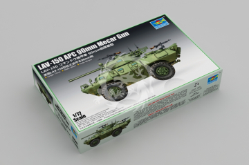  LAV-150 APC 90mm Mecar Gun - Trumpeter 07442 skala 1/72