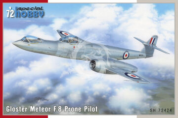 PROMOCJA - NA ZAMÓWIENIE - Gloster Meteor F.8 Prone Pilot - Special Hobby SH72424 skala 1/72