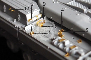 Detailing set Conqueror Mark 2 - Metallic Details MD3507 skala 1/35